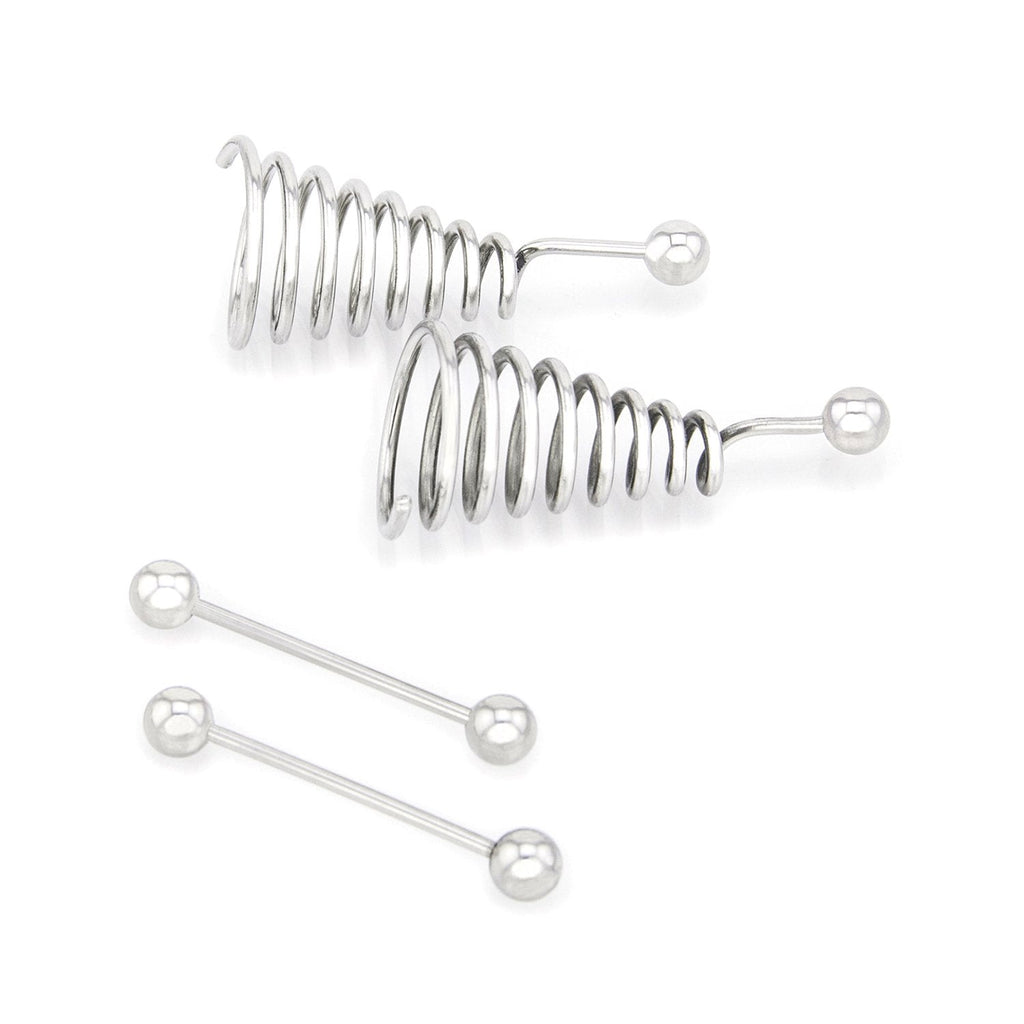 Stainless Steel Twin Screw Nipple Clamps, BDSM Nipple Screws and Press –  Luxurious Bliss